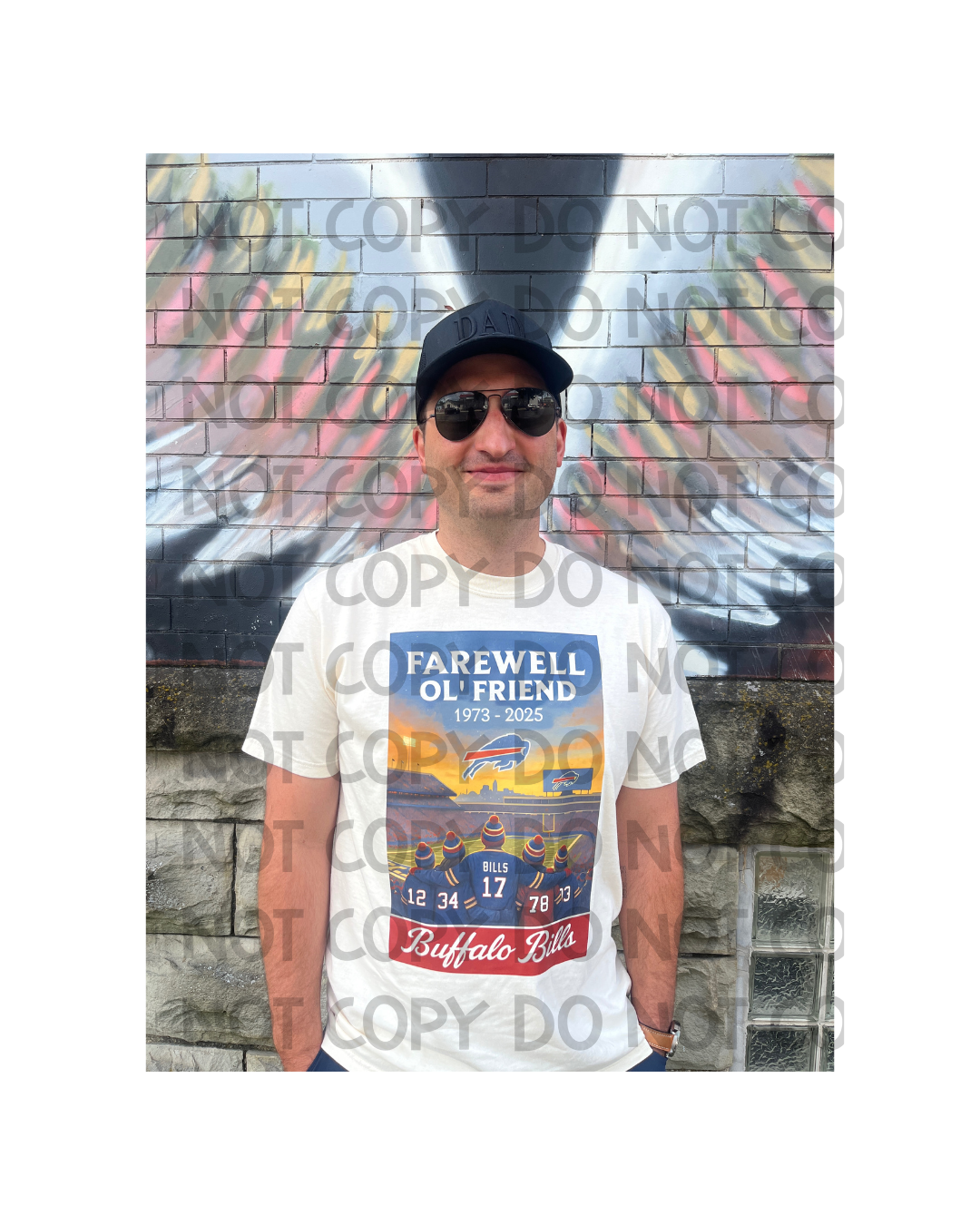 Farewell Ol’ Friend Stadium Tribute Tee – 1973–2025
