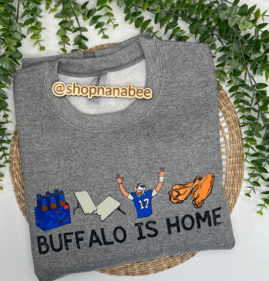 Buffalo is Home Crewneck