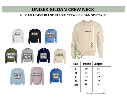Custom Cheer Mom Crewneck – Personalized with Your Team’s Colors!