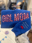 Royal Blue Custom Appliqué Sweatshirt