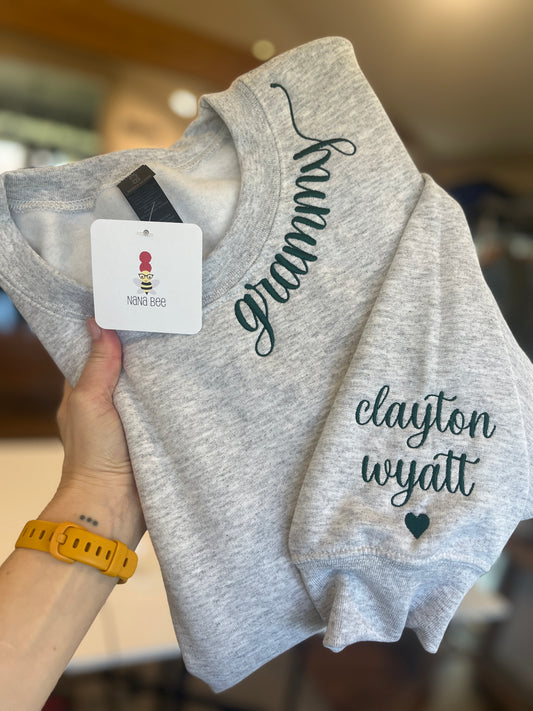 Personalized Grammy Crewneck/Sweatshirt