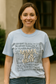Mama, It’s Okay Comfort Colors T-Shirt – Hydrangea | Mental Health Shirt for Moms